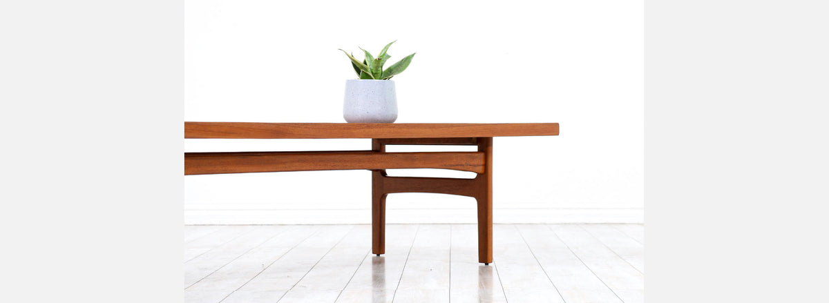 Tove & Edvard Kindt-Larsen Teak Coffee Table for Dux