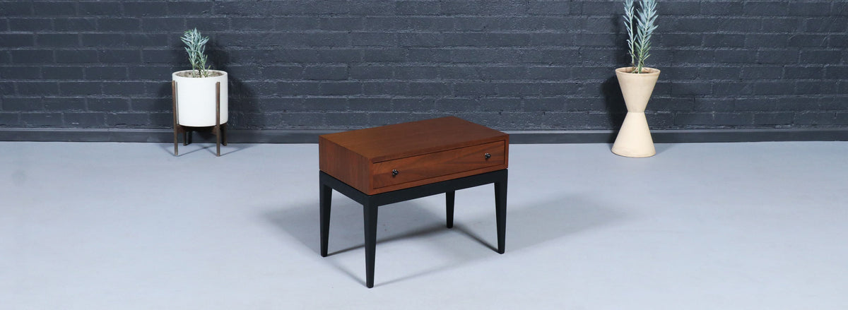Harvey Probber Walnut Night Stands