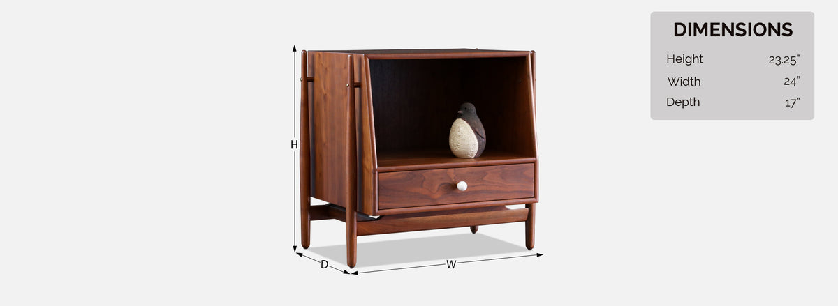 Kipp Stewart & Stewart MacDougall “Declaration” Night Stand for Drexel