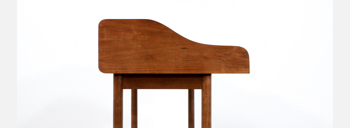 Mid-Century Modern Tambour-Door Desk by Drexel