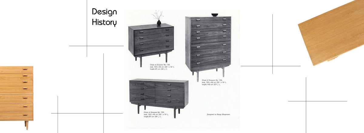 Børge Mogensen Oak Chest of Drawers for Søborg Møbler