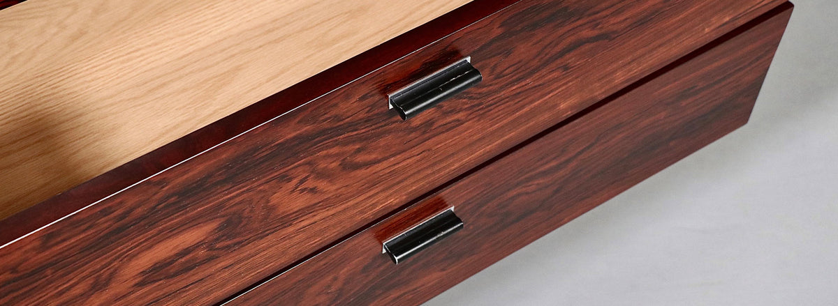 Jack Cartwright Brazilian Rosewood Highboy Dresser for Founders