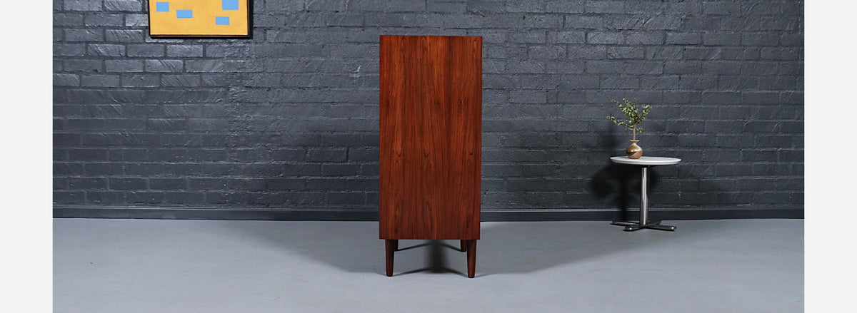 Jack Cartwright Brazilian Rosewood Highboy Dresser for Founders