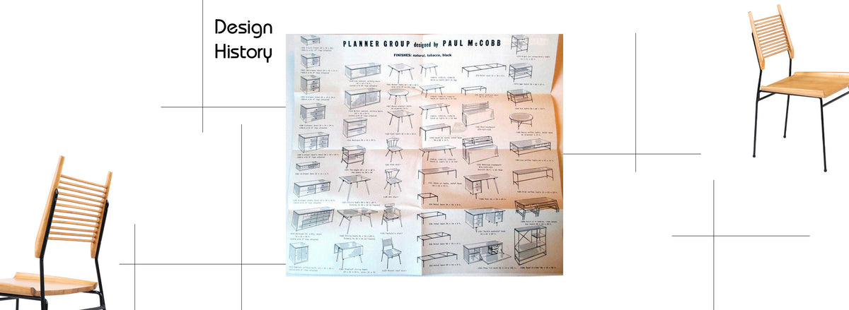Paul McCobb "Planner Group" Iron & Maple Dining Chairs for Winchendon Furniture
