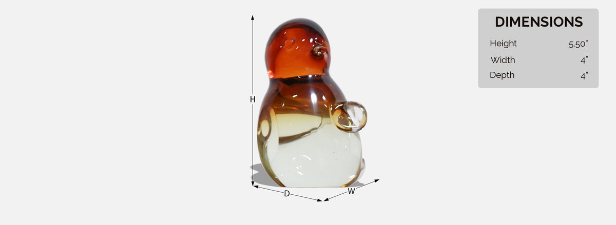 Flavio Poli Murano Glass Bird Sculptures Bookends for Seguso