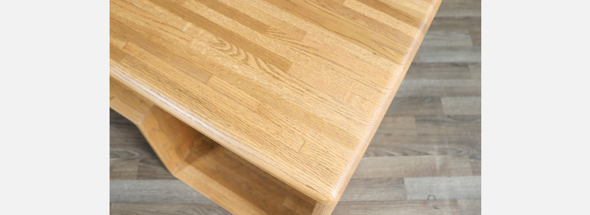 Mid-Century Modern Modular Oak Bookshelves System