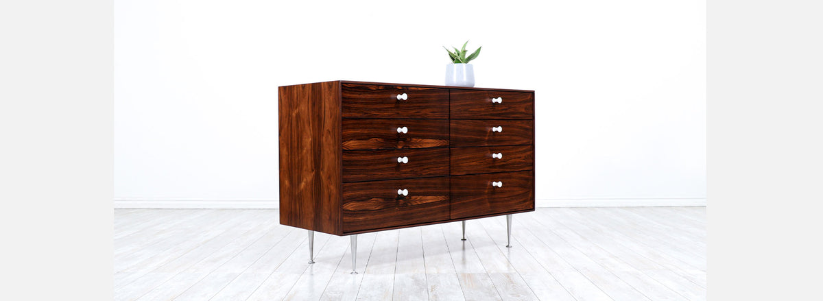 George Nelson "Thin Edge" Model-5221 Rosewood Dresser for Herman Miller