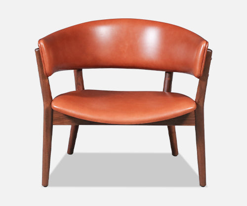 Nanna Ditzel ND-83 Cognac Leather Chair for Søren Willadsen