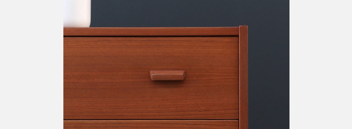 Danish Modern 6-Drawer Teak Dresser by Art Furn