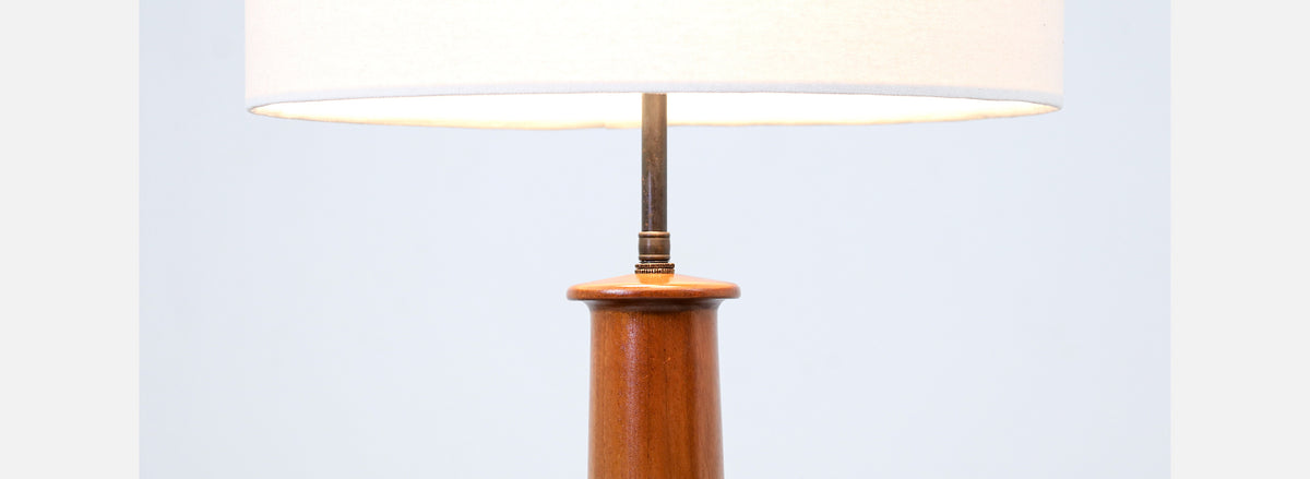 Gordon & Jane Martz Glazed Ceramic Table Lamp for Marshall Studios