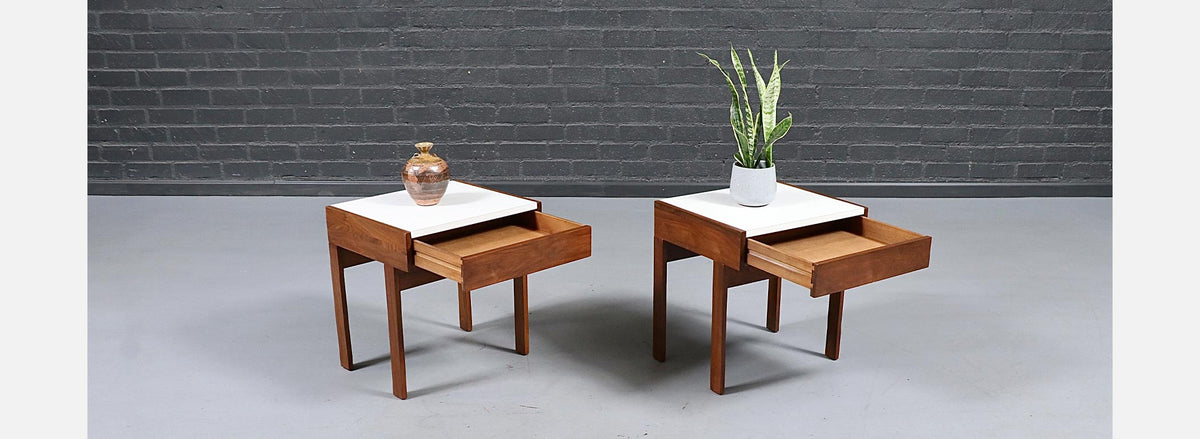 Californian Modern Night Stands by Martin Borenstein for Brown Saltman
