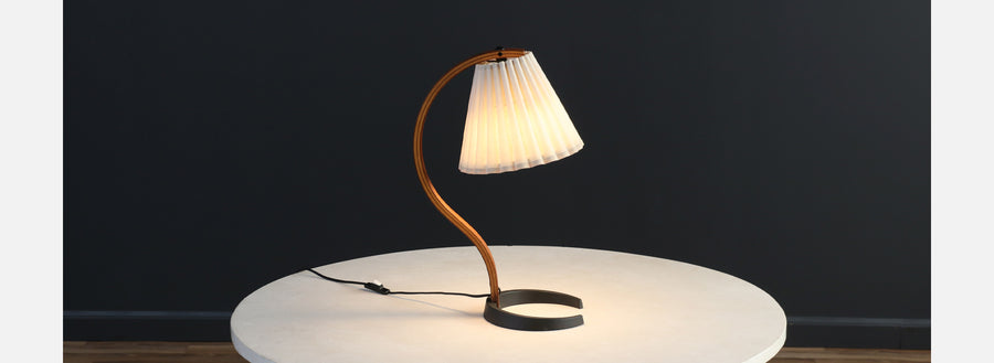 Danish Modern Arc Table Lamp by Mads Caprani