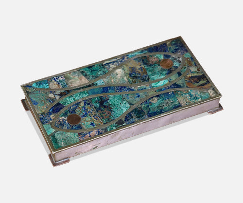 Mexican Modernist "Metales Casados" Box by Los Castillos