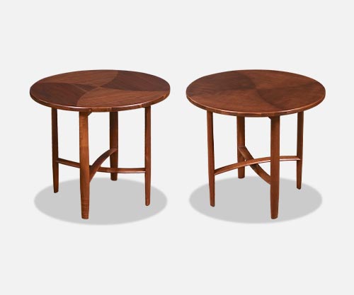 Mid-Century "Parallel" Side Tables by Barney Flagg for Drexel