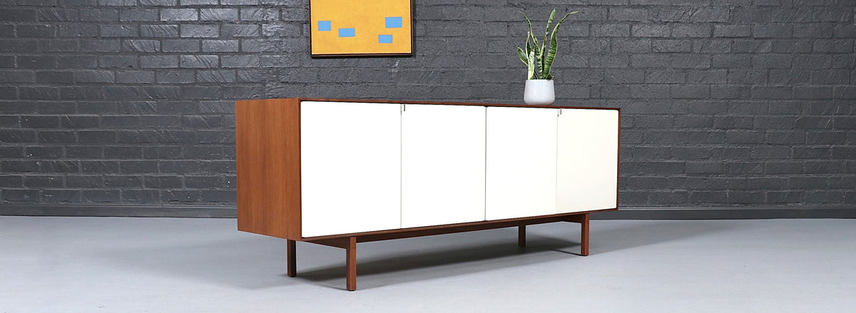 Florence Knoll Model-541 Two-Tone Lacquered Credenza