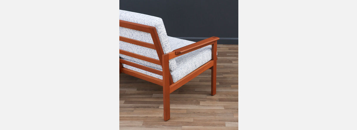 Illum Wikkelsø "Capella" Teak Sofa for N. Eilersen