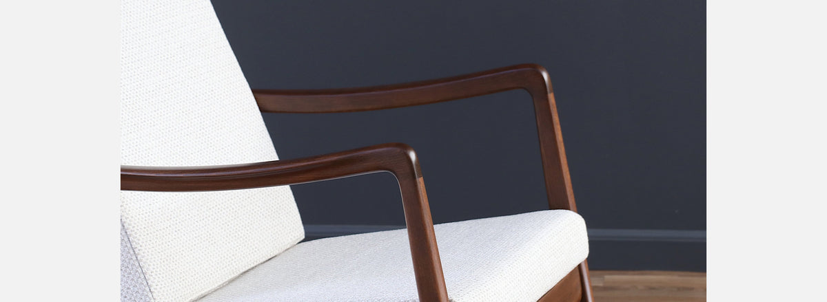 Ole Wanscher Model FD-110 Walnut Rocking Chair for France & Son