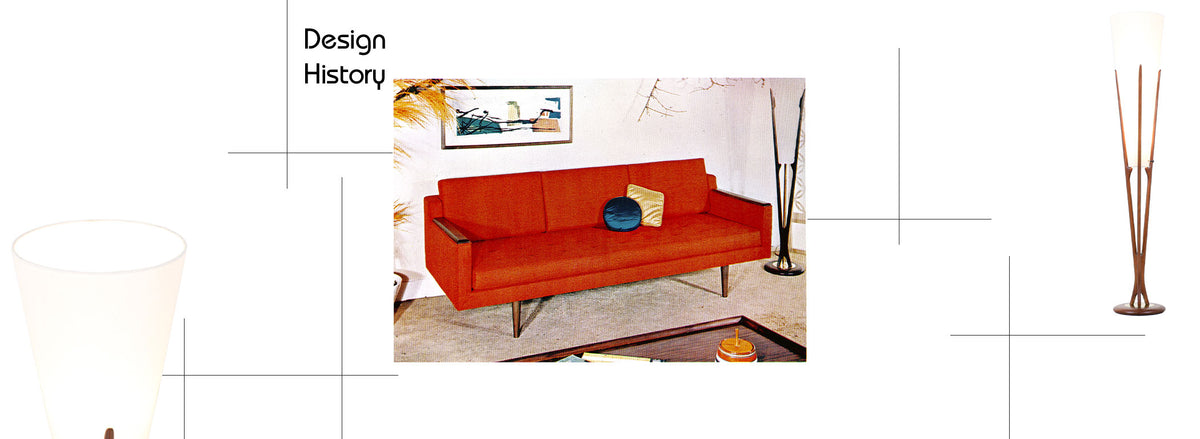 John Keal Sculpted Trident-Style Floor Lamp for Modeline of California