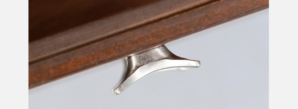 Mid-Century Modern Sculpted Floating Night Stands by Weiman