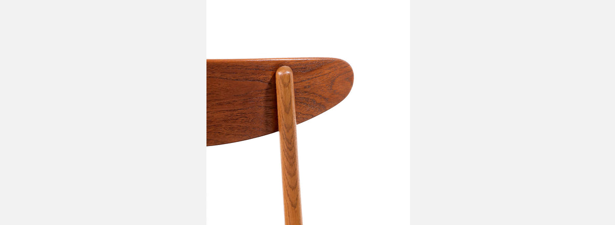 Hans Wegner CH-30 Oak & Leather Chair Carl Hansen & Son