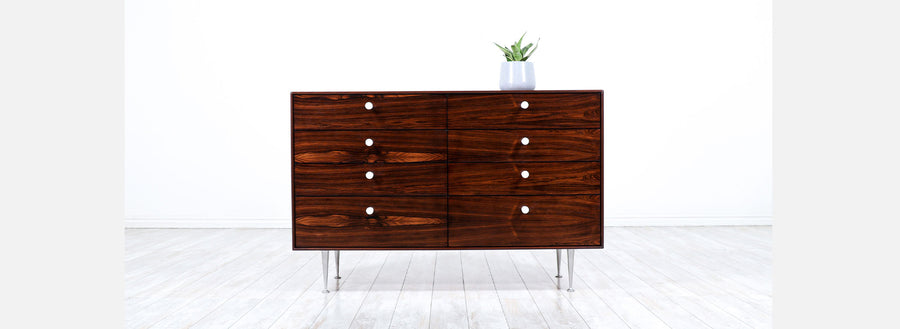 George Nelson "Thin Edge" Model-5221 Rosewood Dresser for Herman Miller