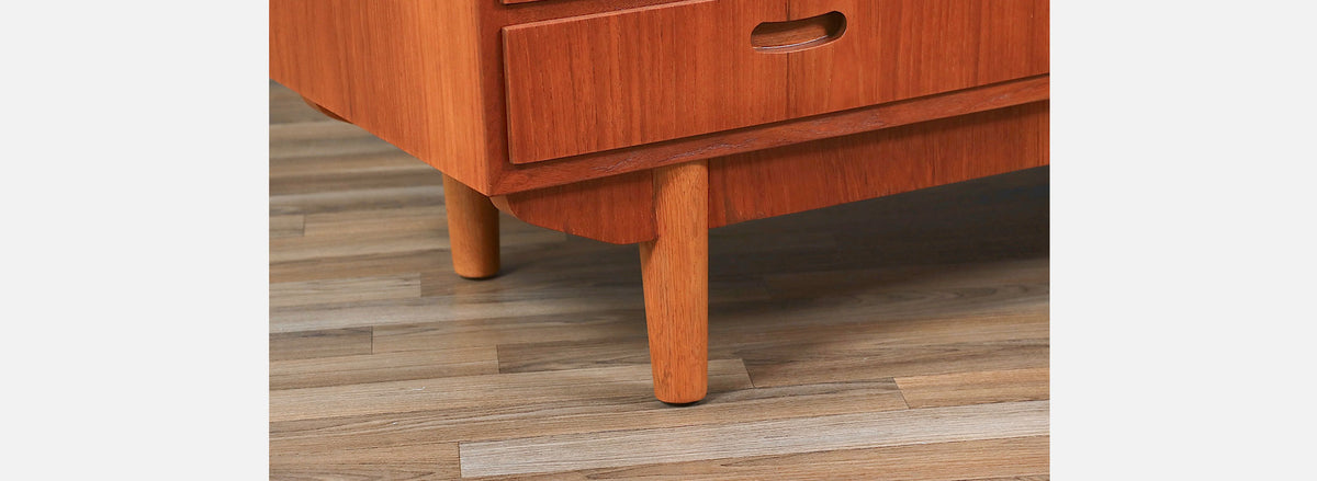 Danish Modern Teak Credenza by Herluf Agergaard 