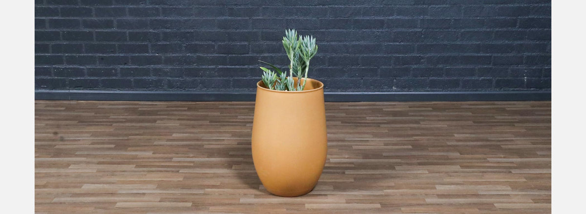 Californian Pro Artisan Mustard Planter by David Cressey & Raul Coronel