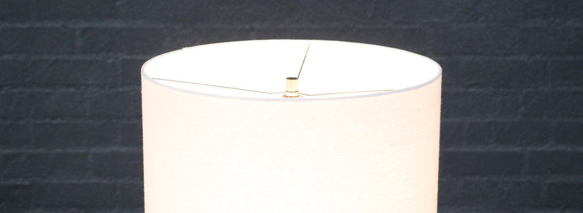 Laurel Floor Lamp w/ Removable Magazine Holder & Tray Table
