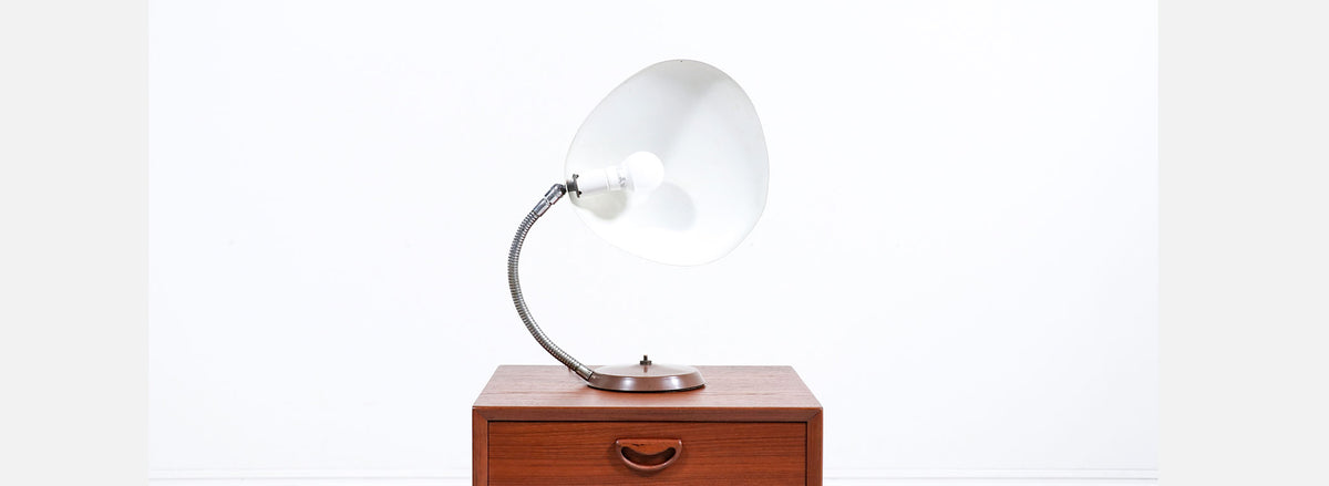 Greta M. Grossman "Cobra" Table Lamp for Ralph O. Smith