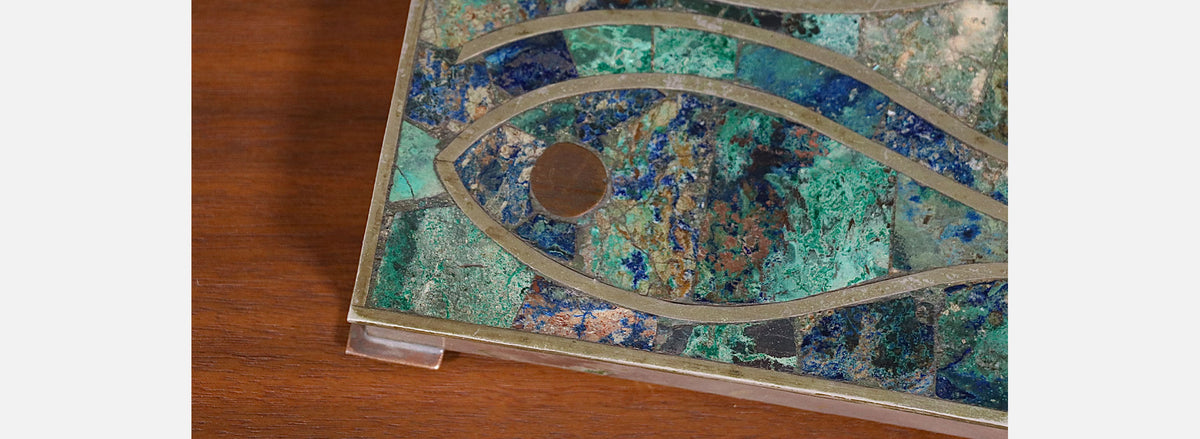 Mexican Modernist "Metales Casados" Box by Los Castillos