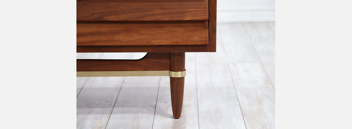 Merton L. Gershun Tambour-Door Chest of Drawers by American of Martinsville