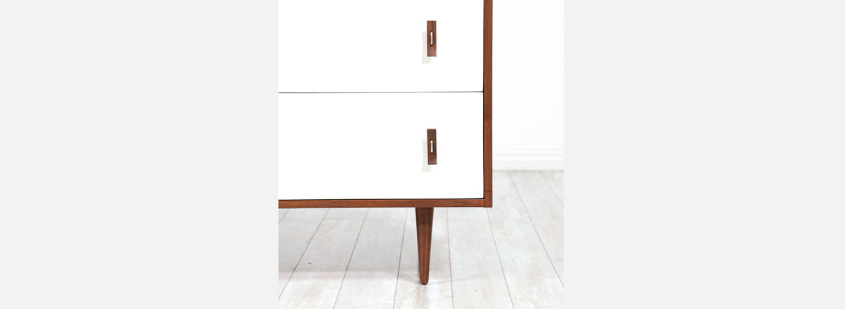 California Modern Two-Tone Lacquered Dresser by Stanley Young for Glenn of CA