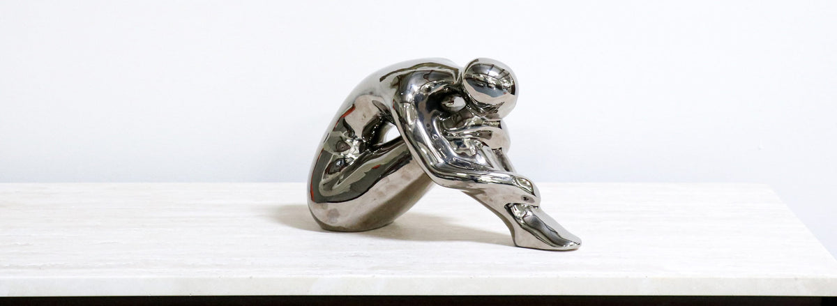 Mid-Century Modern Nude Female Sculpture by Jaru of California 