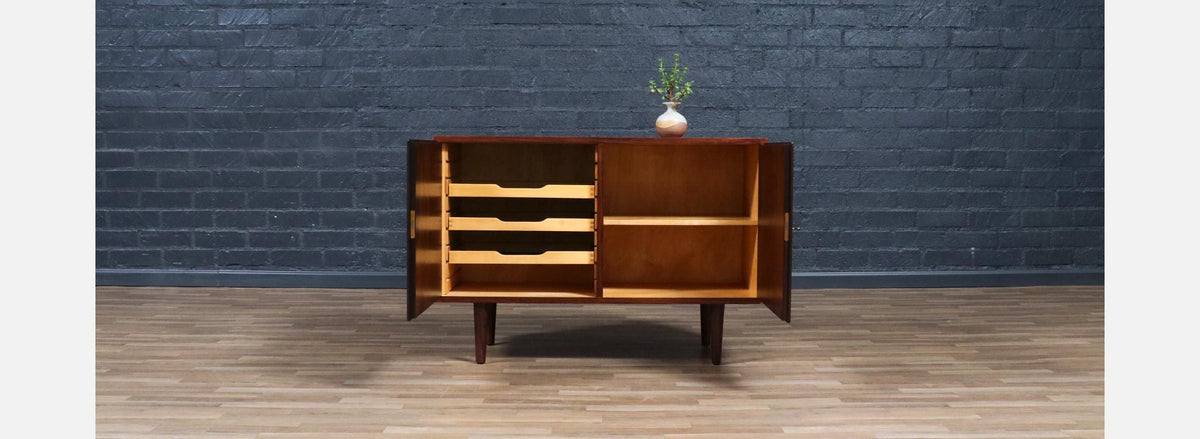 Danish Modern Brazilian Rosewood Cabinet by Carlo Jensen
