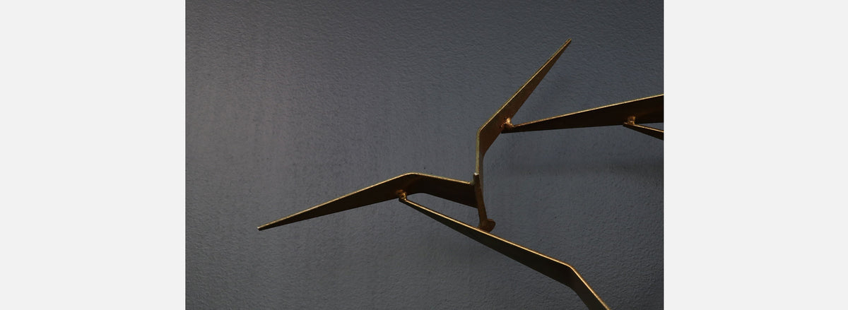 Vintage Curtis Jere "Sea Gulls" Brass Sculpture for Artisan Housev