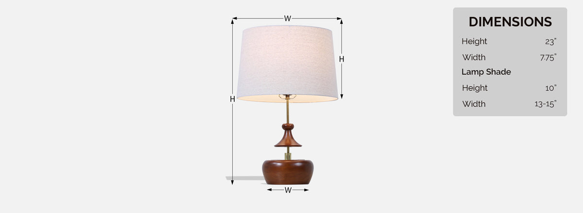 California Modern Sculpted Table Lamp with Brass Accents by Modeline of CA