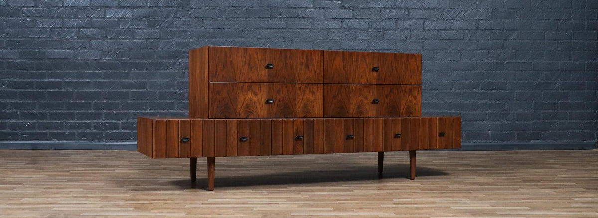 Mid-Century Canadian Brutalist Modular Dresser