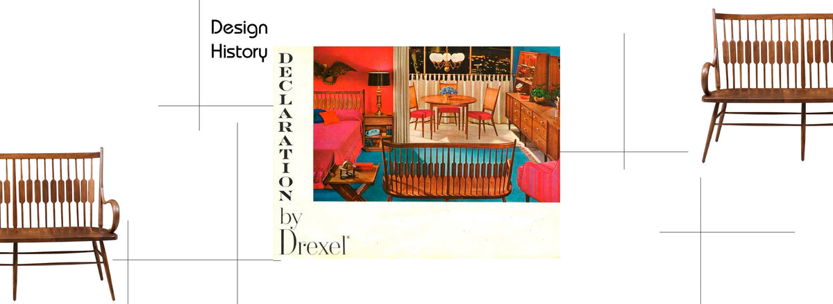 Kipp Stewart & Stewart McDougall "Declaration" Shaker Bench for Drexel