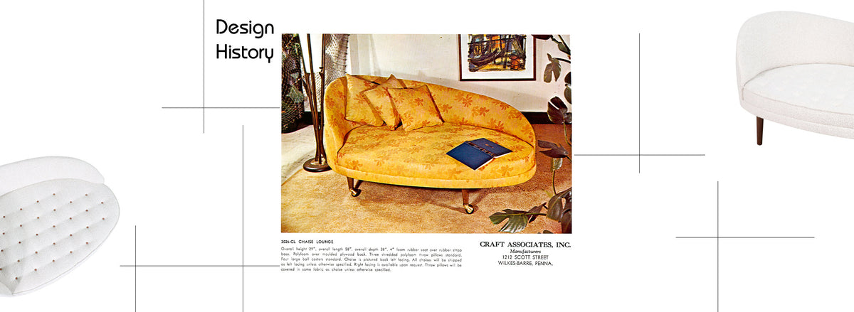 Adrian Pearsall Model-2026 "Cloud" Chaise Lounge for Craft Associates 
