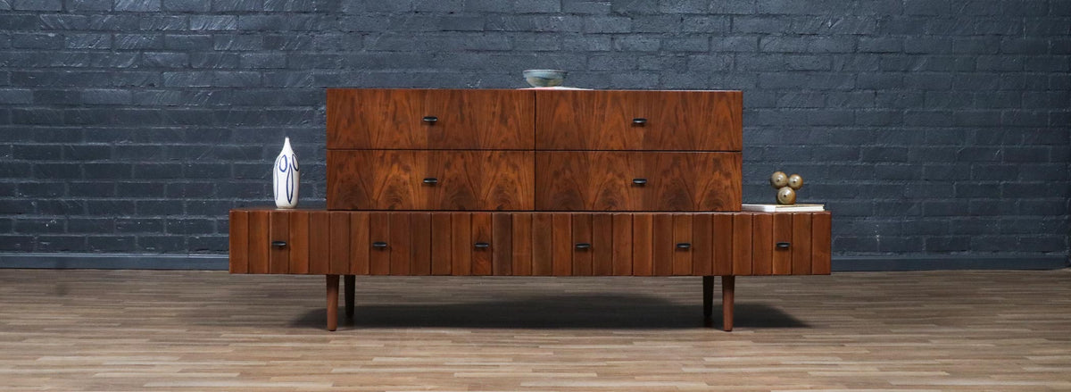 Mid-Century Canadian Brutalist Modular Dresser