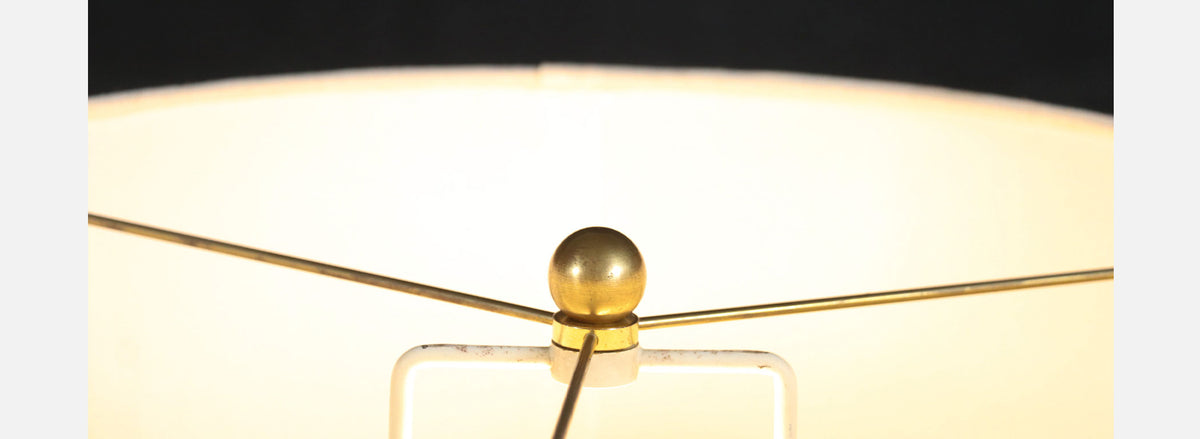 Richard Barr Brutalist Table Lamp for Laurel Lamp Co.