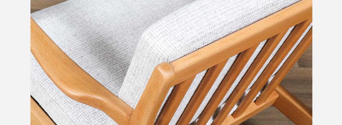 Folke Ohlsson Model "Tema 1" Beechwood Lounge Chairs for Dux