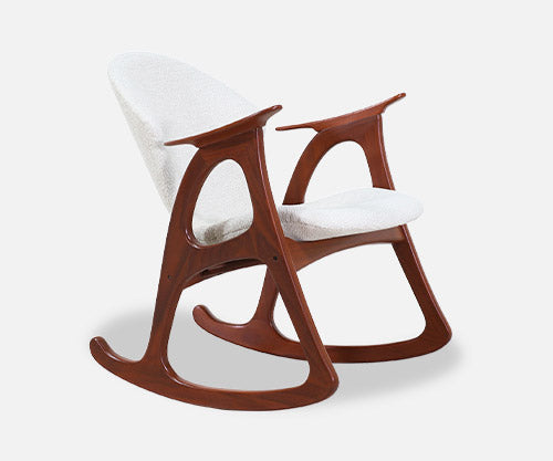 Aage Christiansen Rocking Chair for Erhardsen & Andersen