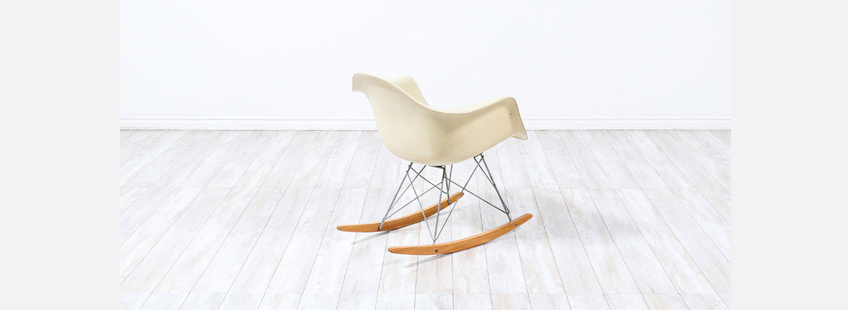 Original Vintage Charles & Ray Eames RAR Rocking Chair for Herman Miller