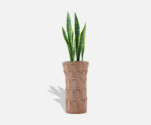 David Cressey "Leaf" Pattern Studio Stoneware Planter for Architectural Pottery