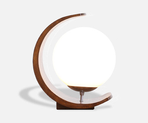 Arthur Jacobs ”Half Moon” Table Lamp for Modeline