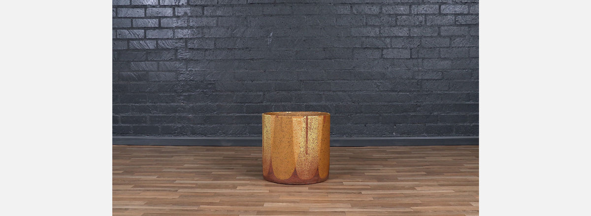 Californian Modern "Flame Glaze" Planter by David Cressey & Robert Maxwell 