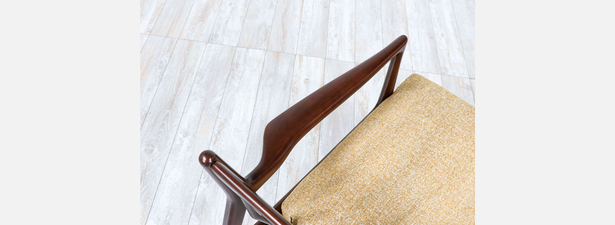 Danish Modern Sculpted Lounge Chairs by Ib Kofod-Larsen for Selig
