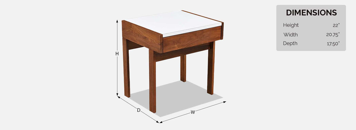 Californian Modern Night Stands by Martin Borenstein for Brown Saltman