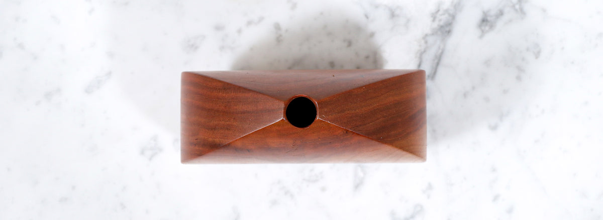 Mid-Century Modern Teak Weedpot Vase